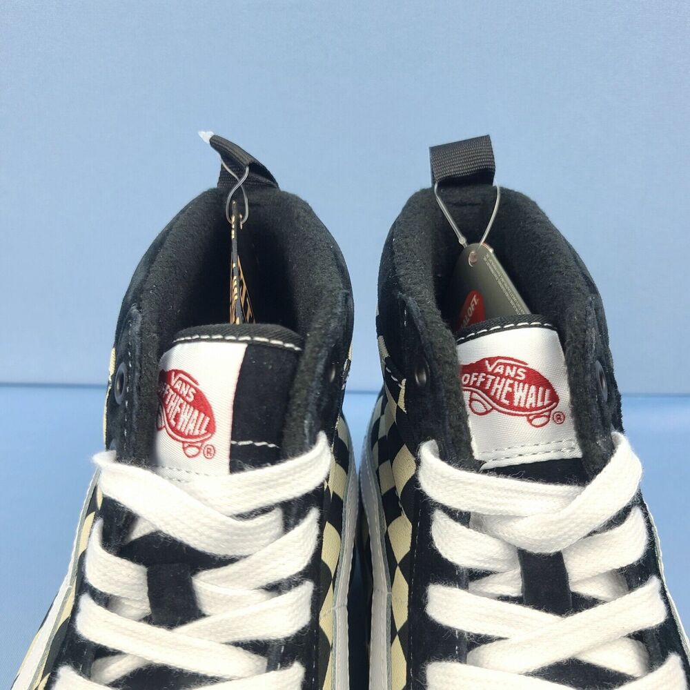Vans Boots Mens 7.5 Sk8-Hi MTE-1 Checkerboard Primaloft Insulated Cold Weather - Picture 6 of 14